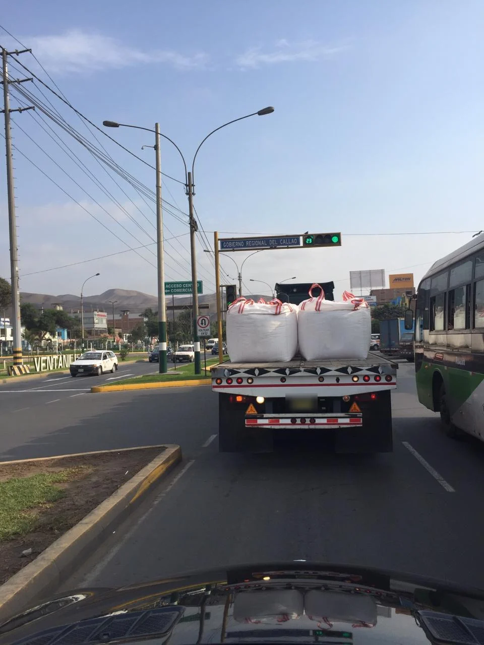 On the way to the customer’s plant