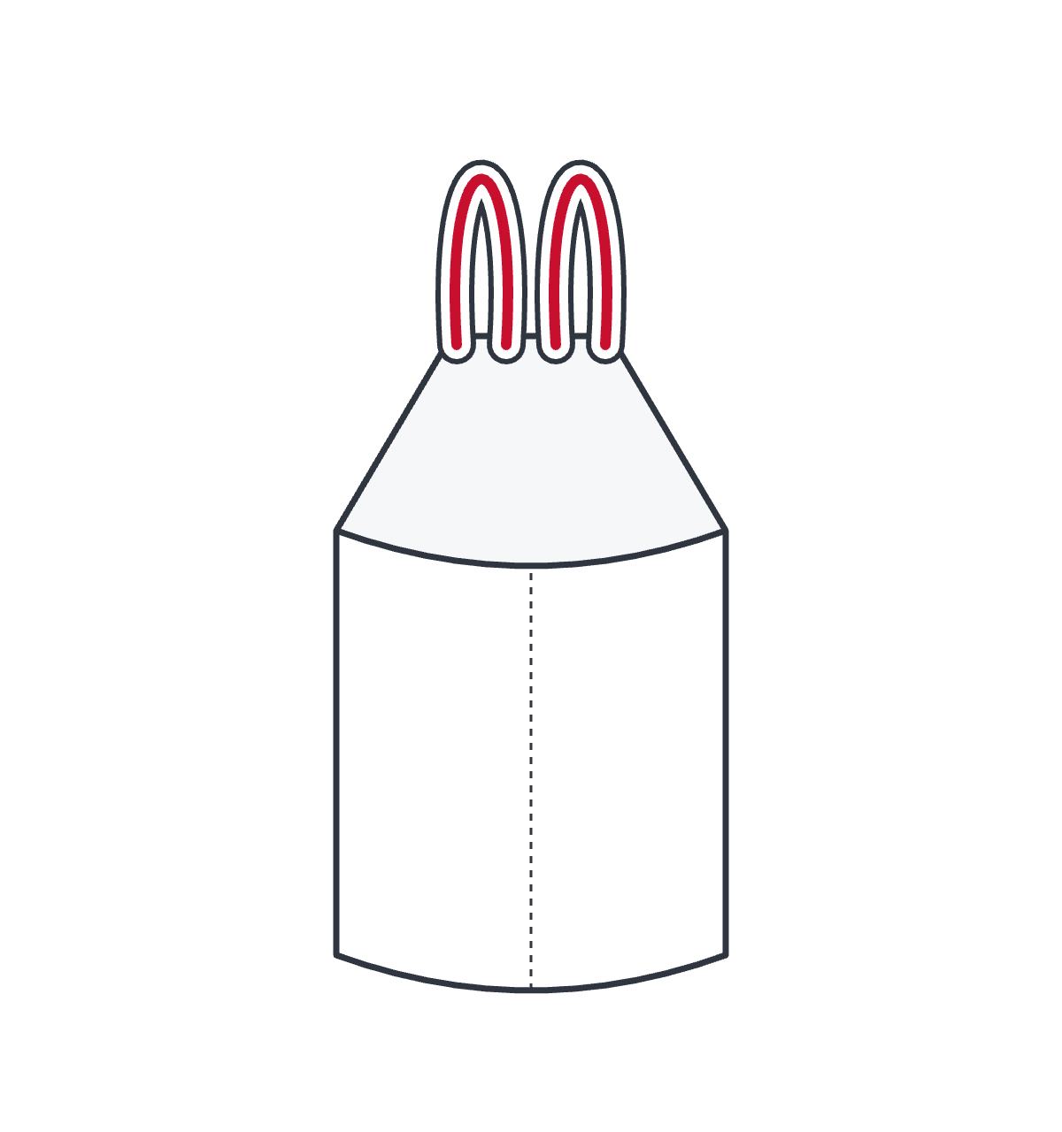 Diagrama: Big Bag de dos asas