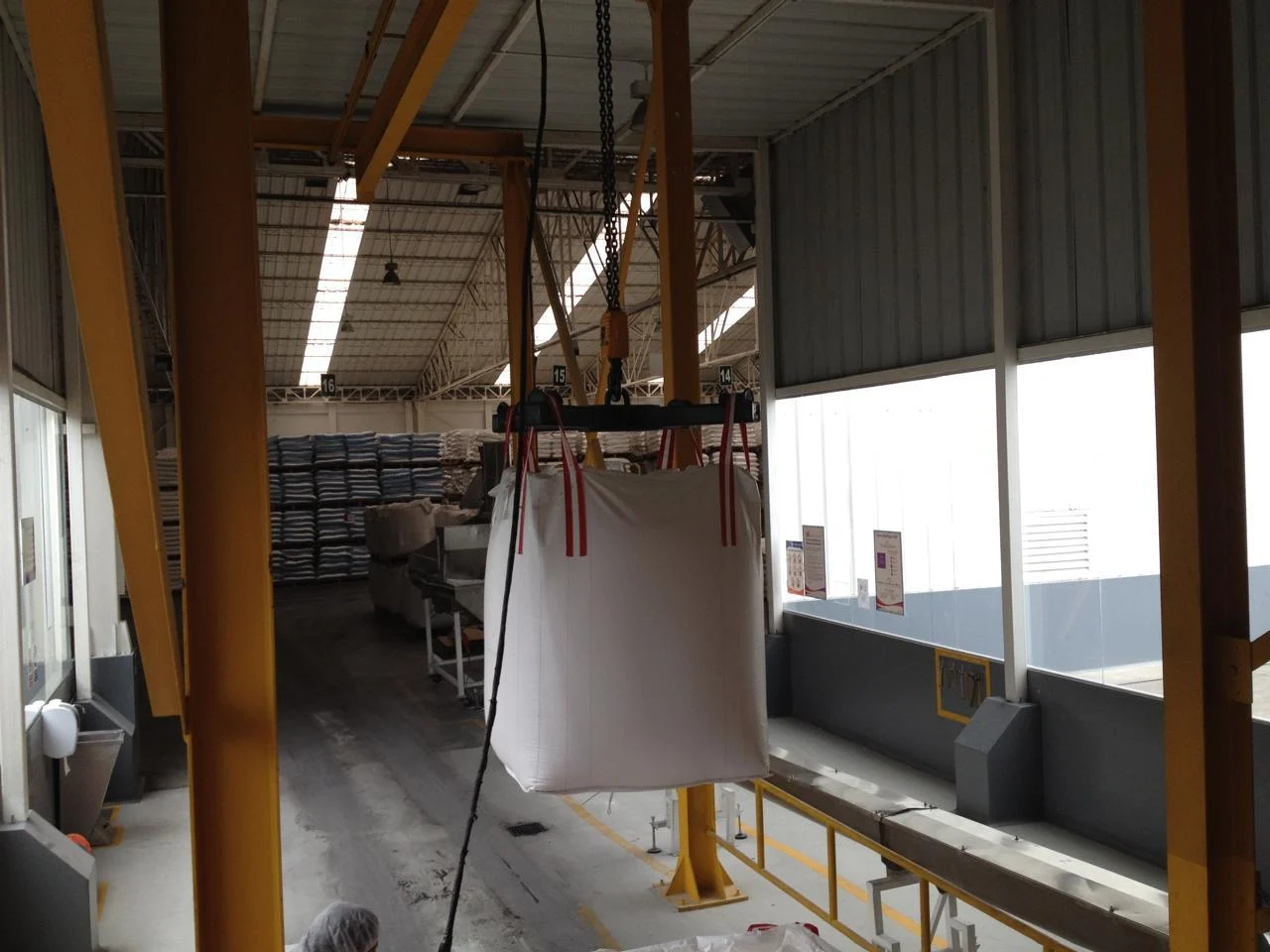 Controlled discharge in the plant