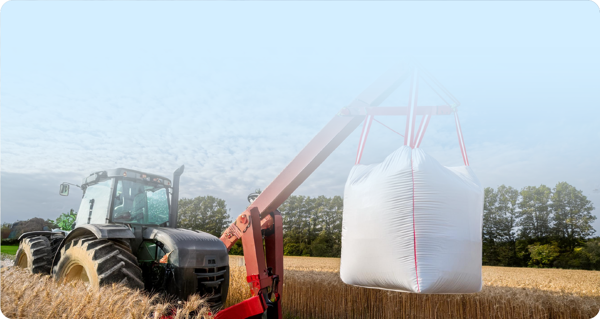 Big Bag for agribusiness in the field